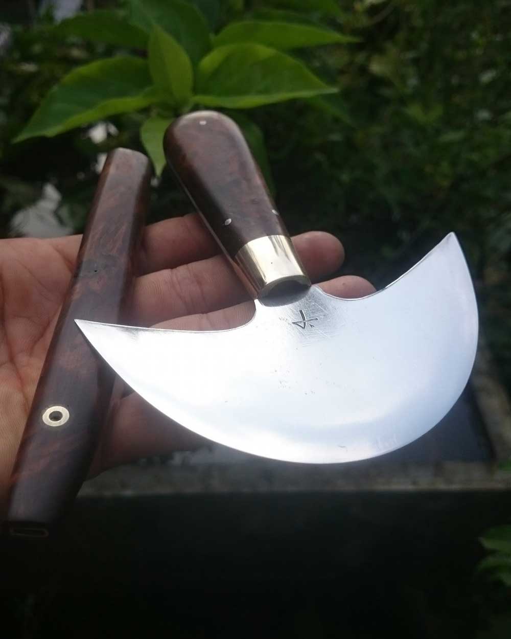 Diudus leather cutting round knife